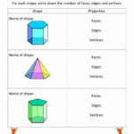 Free Printable Geometry Worksheets 3Rd Grade Within 3Rd Grade Geometry Worksheets