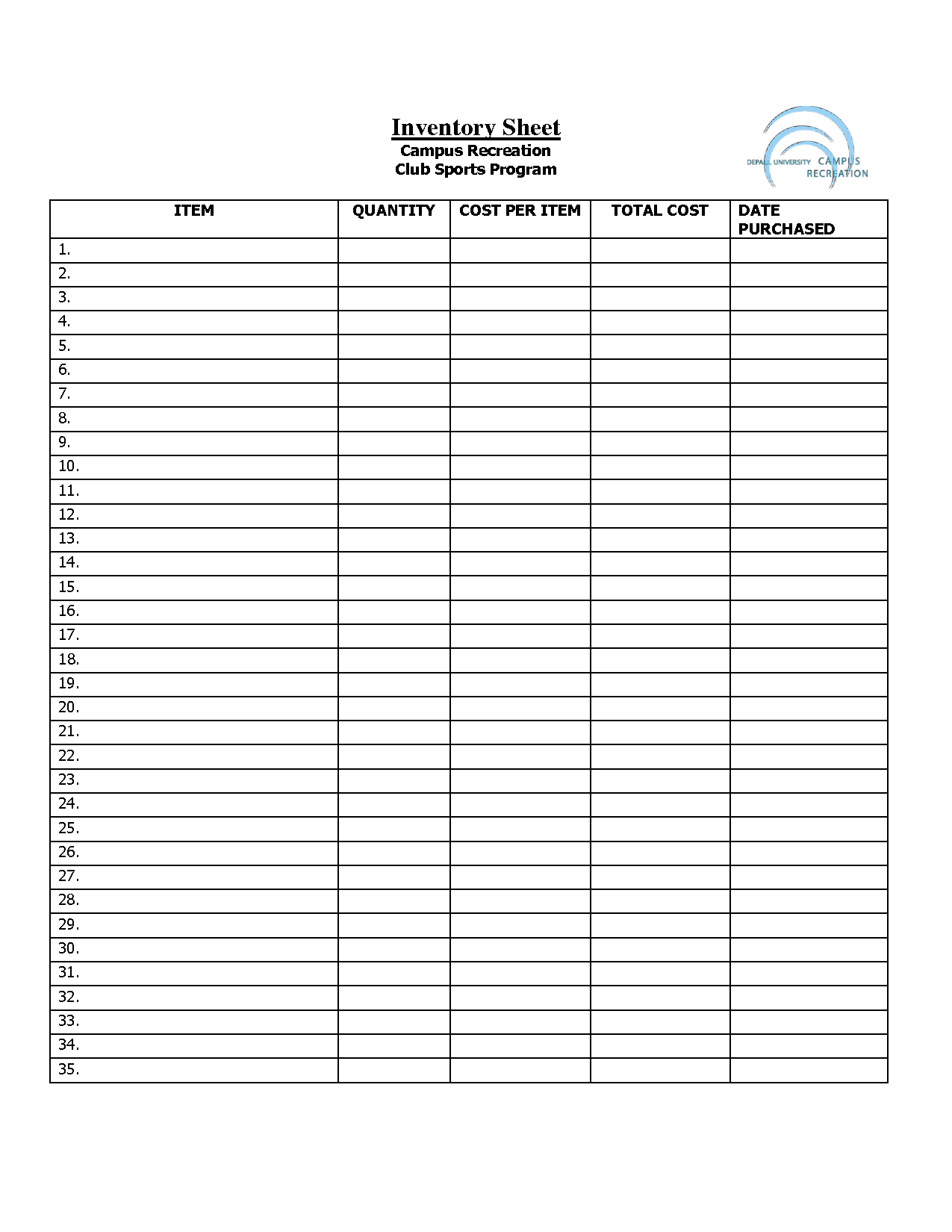 Free Printable Inventory Sheets | Inventory Sheet   Doc | Ideas ... With Inventory Spreadsheet