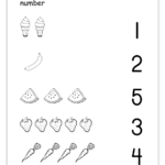 Free Printable Number Matching Worksheets For Kindergarten And For Matching Numbers Worksheets