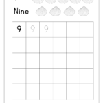 Free Printable Number Tracing And Writing 110 Worksheets  Number For Number Handwriting Worksheets