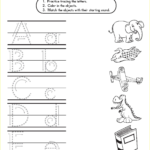 Free Printable Worksheets For Preschool Teachers Kids Coloring Or Letter Recognition Worksheets Pre K