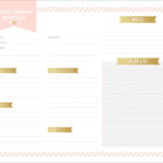 Free Printables For Bridal Shower Planning Inside Bridal Shower Planning Worksheet