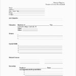 Free Printables Resume Templates Fresh Lovely Resume Worksheet For Fill In The Blank Resume Worksheet