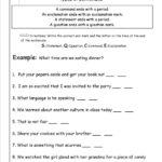 Free Proofreading Practice Worksheets 4Th Grade Second Sentences Regarding Proofreading Practice Worksheets