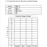 Free Reading And Creating Bar Graph Worksheets Inside 3Rd Grade Graphing Worksheets