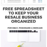 Free Reseller Spreadsheet Template For Ebay Poshmark Mercari ... Along With Inventory Tracking Spreadsheet Template Free