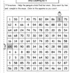 Free Skip Counting Worksheets Or Count By 5 Worksheet