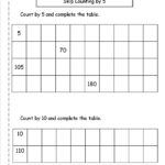 Free Skip Counting Worksheets Within Count By 5 Worksheet