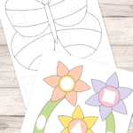 Free Spring Cut And Glue Worksheets  Easy Peasy Learners Intended For Free Cutting Worksheets