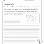 Free Sunday – Cgcprojects – Resume Together With Free Sunday School Worksheets