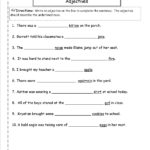 Free Using Adjectives And Adverbs Worksheets Pertaining To Adverb Worksheets 3Rd Grade