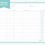 Free Wedding Planning Printables  Checklists And Wedding Planning Worksheets