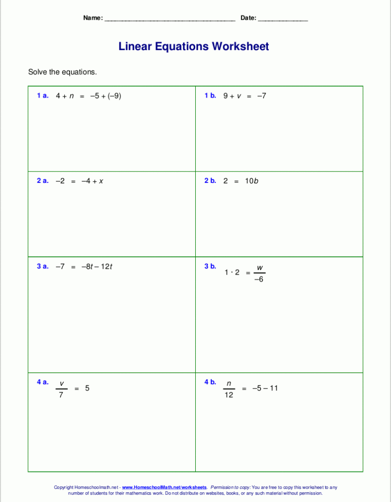 simple-linear-equations-worksheet-excelguider