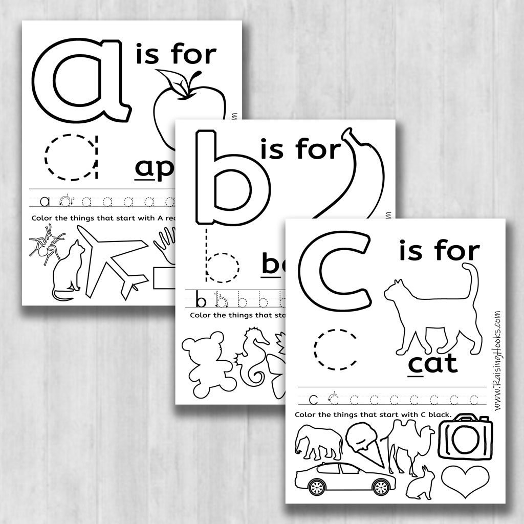 Fun Alphabet Learning Worksheets  Raising Hooks Or Learning The Alphabet Worksheets