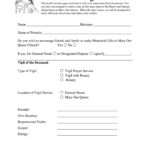 Funeral Planning Worksheet  Mary Our Queen Church Fill Online Inside Funeral Planning Worksheet