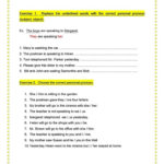Futuro Future In Spanish Works Subject Pronouns Worksheet 1 Spanish Or Subject Pronoun Worksheets For Grade 2