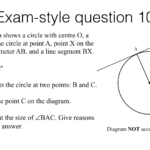 G10A – Circle Theorems – Bossmaths In Segments In Circles Worksheet Answers