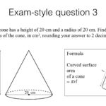G17H – Surface Area Of Cylinders Spheres And Cones – Bossmaths For Volume Of Cones Cylinders And Spheres Worksheet Answers