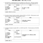 Gas Laws Worksheet  Churchillcollegebiblio Together With The Gas Laws Worksheet