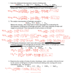 Gas Stoichiometry Worksheet Answer Key As Well As Stoichiometry Worksheet Answer Key