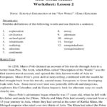 Ged Social Studies Worksheet Lesson 2  Pdf Along With Explorers Come To The New World Worksheet Answers