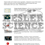Genetics Lesson Plan – A Complete Science Lesson Using The 5E Method And Genetics Worksheet Middle School