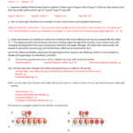 Genetics Problems Worksheet Answers Along With Human Blood Cell Typing Worksheet Answer Key