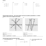 Geocwsa3 Parallel And Perpendicular Lines Together With Finding The Slope Of A Line Worksheet