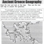 Geography  Social Studies Or Ancient Greece Map Worksheet