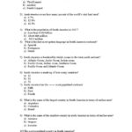 Geography Worksheets Middle School  Briefencounters Along With Geography Worksheets Middle School
