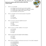 Geography Worksheets Middle School Pdf For Geography Worksheets Middle School