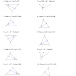 Geometry  Angle Bisectors Intended For Angle Bisector Worksheet Answer Key