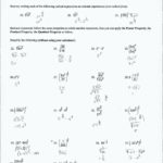 Geometry Simplifying Radicals Math Simplifying Radical Expressions Also Simplifying Radicals Worksheet With Answers