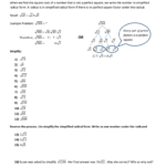 Geometry – Unit 1 Review Name  Simplify Radicals Together With Simplifying Radicals Geometry Worksheet