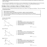 Geometry Worksheet Name Throughout Angle Of Elevation And Depression Trig Worksheet