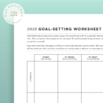 Goal Setting Worksheets For Your Success  Successgrid For Jack Canfield Worksheets
