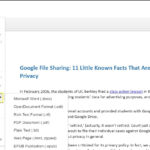 Google File Sharing: 11 Little Known Facts That Are Critical To Your ... Intended For Google Docs Shared Spreadsheet