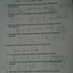 Grade 11 University Chemistry Along With Ap Chem Solutions Worksheet Answers