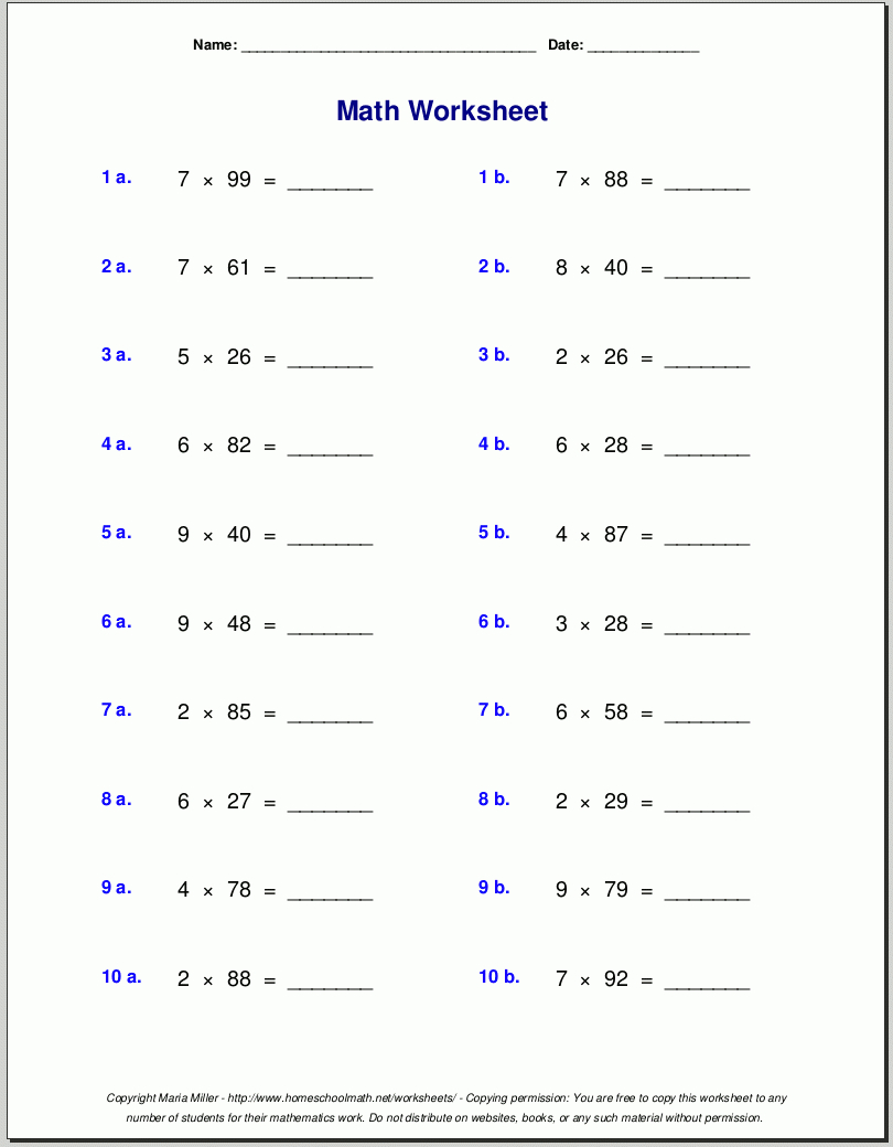 Grade 5 Multiplication Worksheets In Solving Multiplication And Division Equations Worksheets