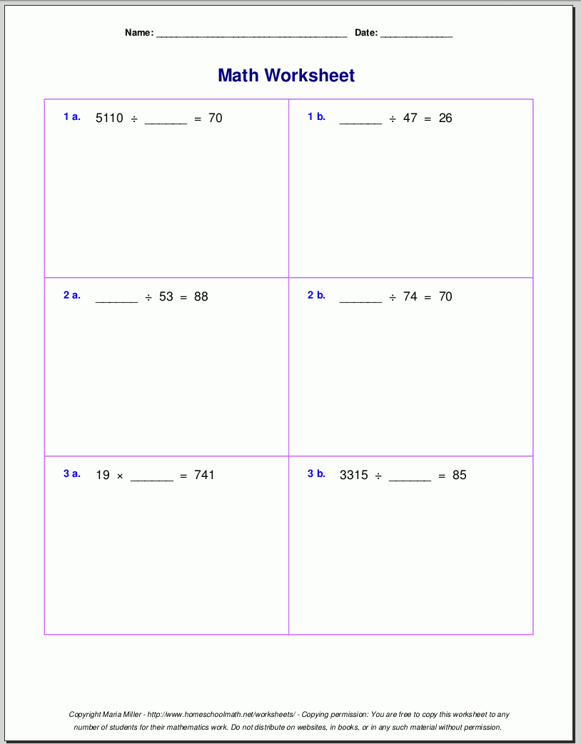 Grade 5 Multiplication Worksheets Together With Solving Multiplication And Division Equations Worksheets