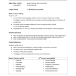 Grade 8 Speed Velocity And Acceleration Major Topic And Sol Pertaining To Determining Speed Velocity Worksheet Answers