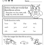 Grammar Practice Worksheet  Free Kindergarten English Worksheet For Along With Grammar Practice Worksheets
