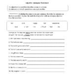 Grammar Worksheets  Parts Of Speech Worksheets Also Identifying Parts Of Speech Worksheet