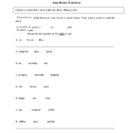 Grammar Worksheets  Parts Of Speech Worksheets Inside Identifying Parts Of Speech Worksheet