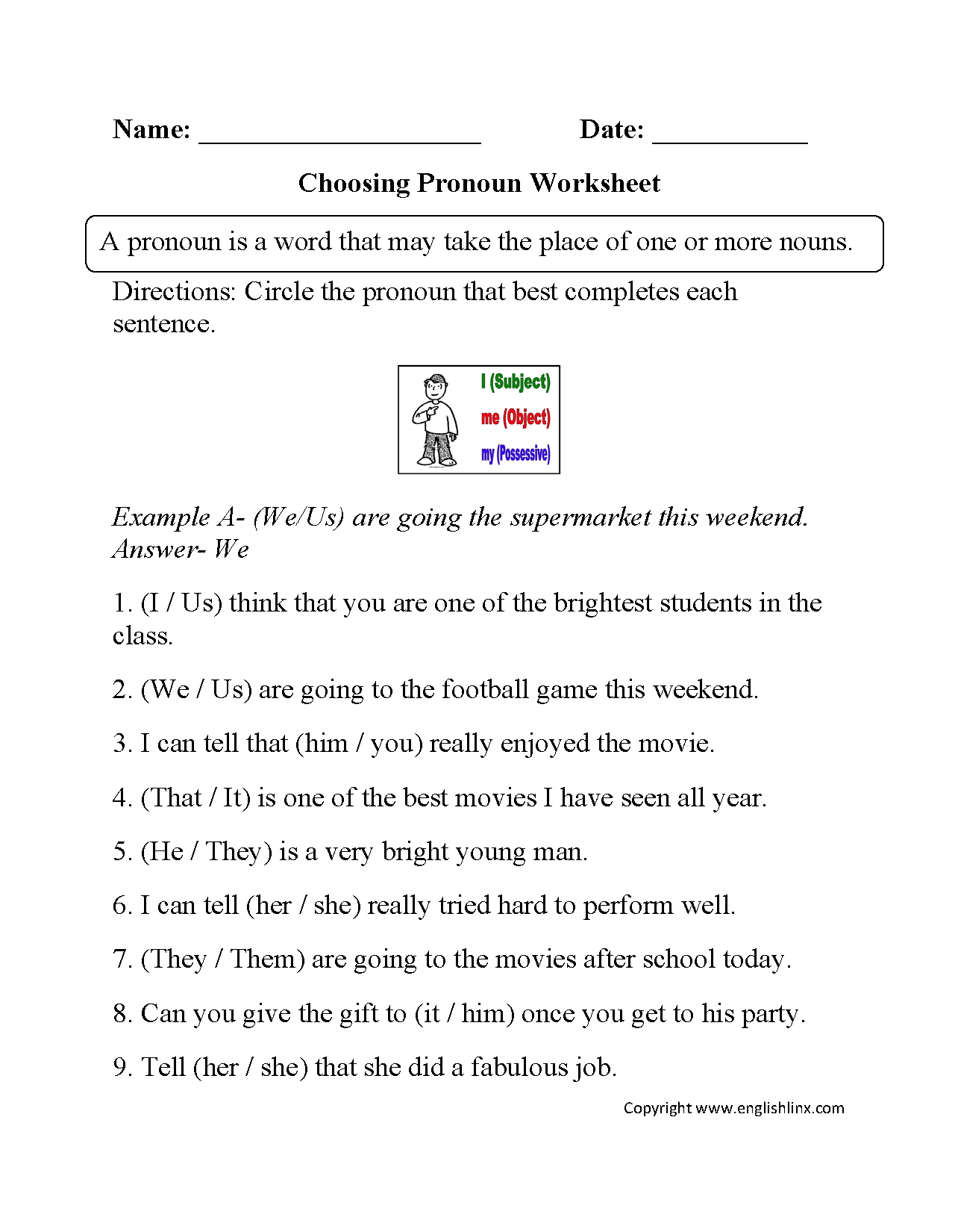 Grammar Worksheets  Parts Of Speech Worksheets Together With Identifying Parts Of Speech Worksheet
