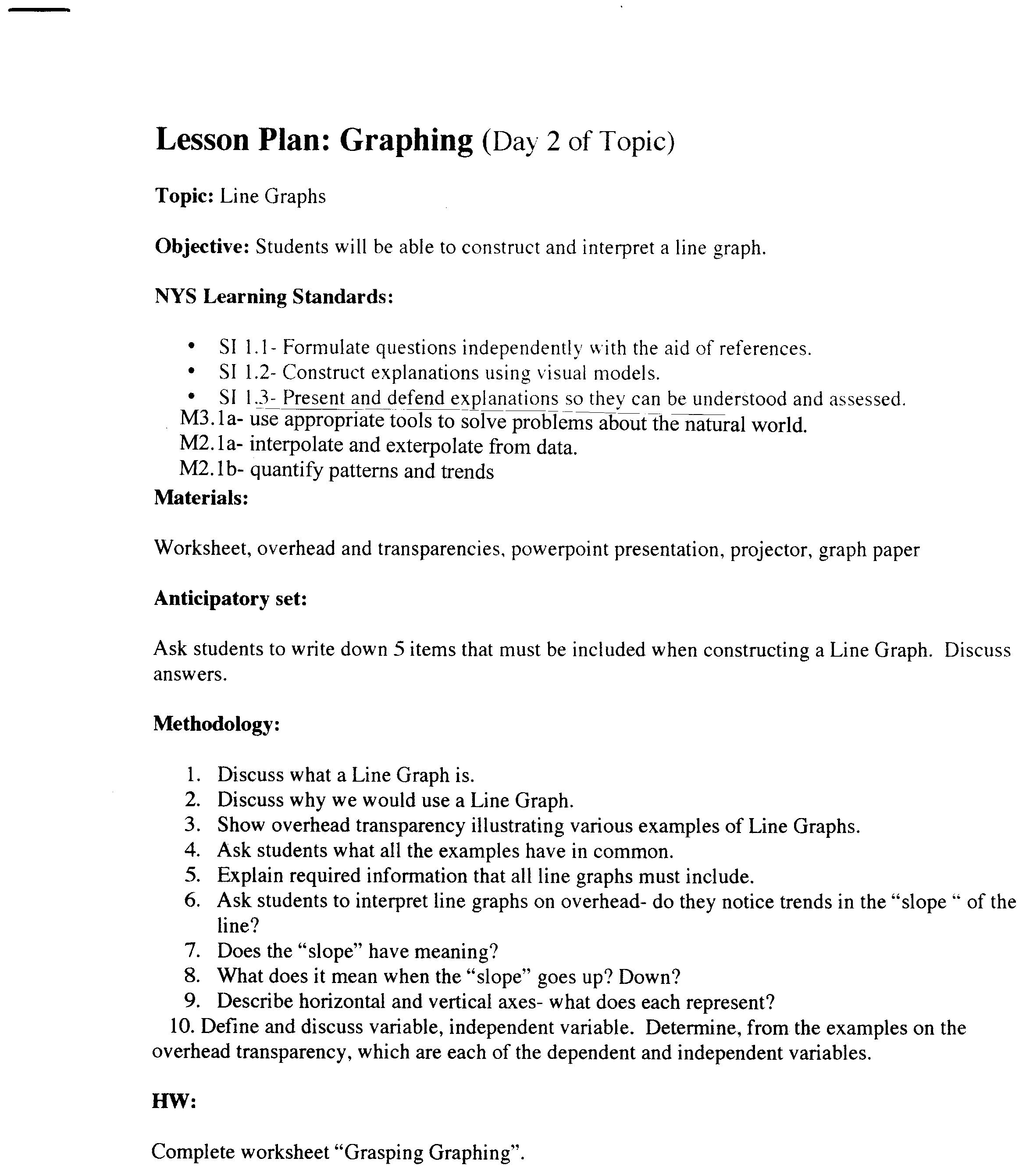 Graph Worksheet Graphing And Intro To Science Answers  Yooob Also Graph Worksheet Graphing And Intro To Science Answers