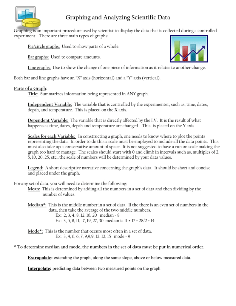 Graph Worksheet Together With Graphing Scientific Data Worksheet