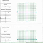 Graphing Quadratic Functions In Standard Form Worksheet Throughout Graphing Quadratic Functions In Standard Form Worksheet