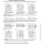 Graphing Quadratic Functions In Vertex Form Worksheet Inside Practice Worksheet Graphing Quadratic Functions In Vertex Form Answers