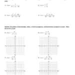 Graphing Rational Functionsksia2 For Graphing Rational Functions Worksheet 1 Horizontal Asymptotes Answers